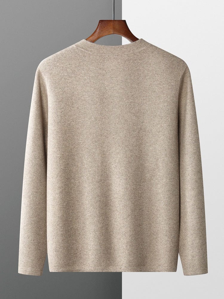 Button-front cardigan with relaxed fit and minimalist design